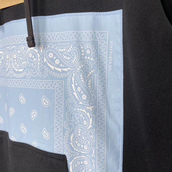 ブランドパーカー角部分ディテール